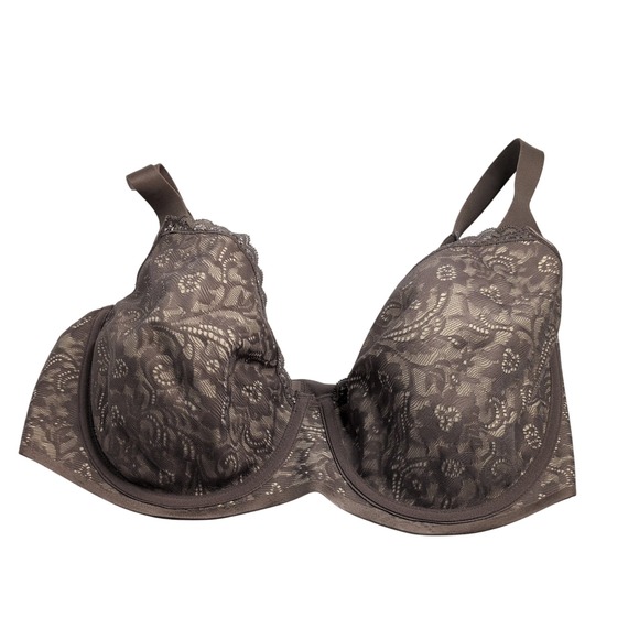 Soma Enticing Lift Full Coverage Bra 36DDD Floral Lace Comfort - Picture 1 of 4
